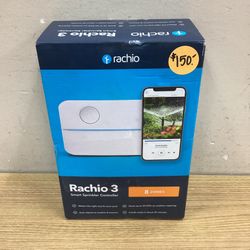 RACHIO 3 SMART SPRINKLER CONTROLLER 8 ZONE .