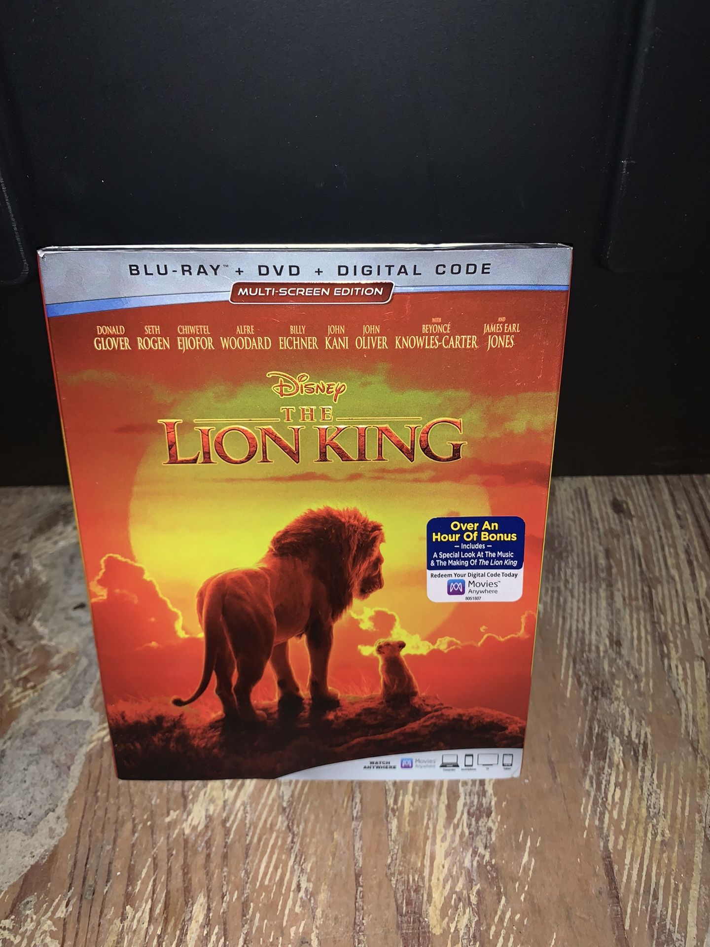 The Lion King 2019 (Blu-ray + DVD + Digital Copy)