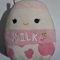 Squishmallows Amalie The Strawberry Milk