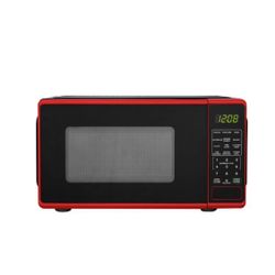 Brand new red microwave