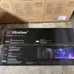 Lg 45 Inch OLED Ultra wide Monitor