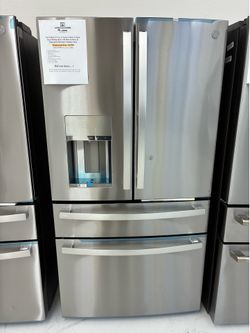 THIS WEEK ONLY Smart 4 Door French Door Stainless Steel Refrigerator