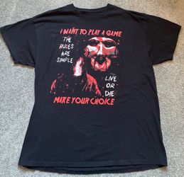 SAW JIGSAW ADULT XL HALLOWEEN SHIRT