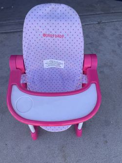 American Girl Bitty Baby Highchair