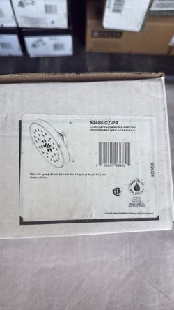 Delta 4 setting shower head champagne bronze