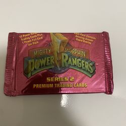 Mighty Morphin Power Rangers 1994 Unopened Trading Card Pack