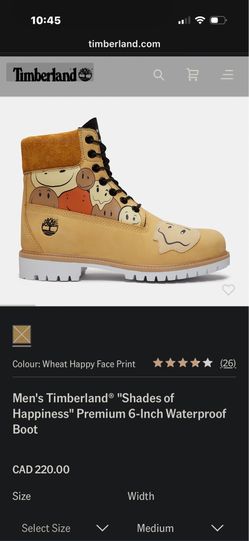 Men’s Timberlands 9 - Shades of Happiness