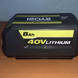 Ryobi 40v 8ah Battery 