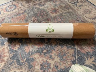 NEW CORK Yoga Mat Non-Slip ECO-friendly Yoga Pilates Exercise 6’ X 2’ (184x62cm)