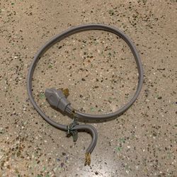 3 prong range and dryer power supply cable 4ft
