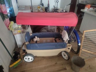 2 seat ride wagon for kids