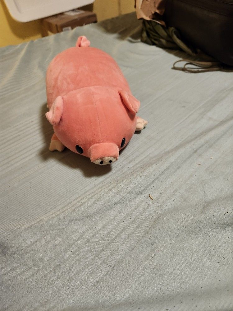 Lot of Pig Stiffed Animals