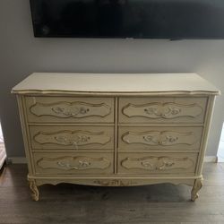 Vintage Dresser And Desk