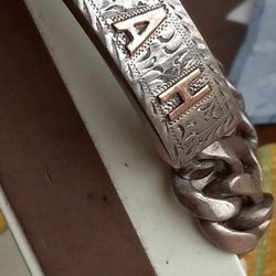 Heavy Silver Bracelet 
