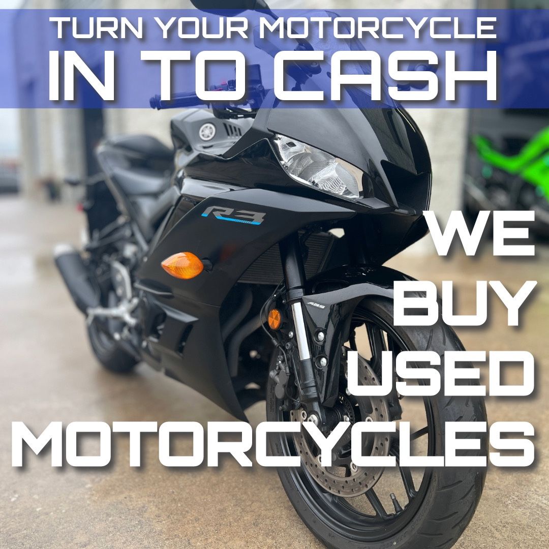 We buy Used Motorcycles Honda Kawasaki Suzuki Yamaha 
