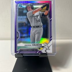 Baseball Card - Andrew Vaughn Purple /250