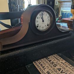 Antique Ingrahm Manual Clock 