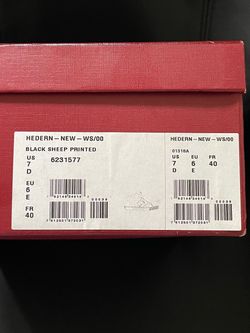 Bally Hedern Sneakers Black Sheep Printed US 7