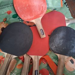Stiga And Harvard Ping Pong Paddles