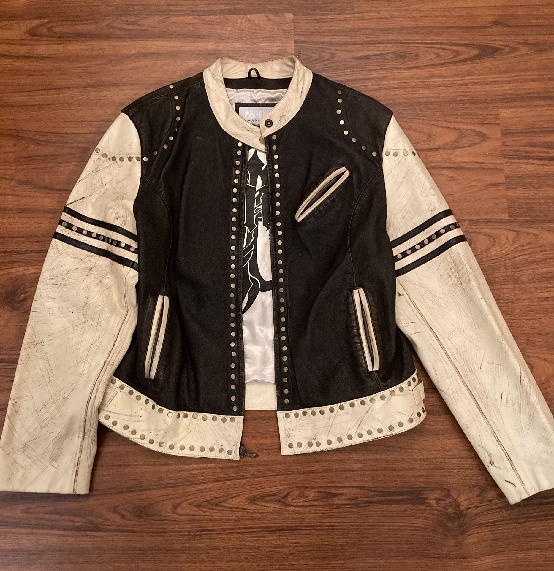 Vintage Wilson’s Leather Maxima Biker Jacket