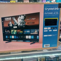 43" Screen Led Smart 4k By Samsung 2024 Model.  