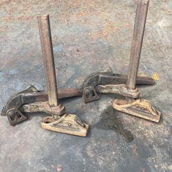 2- RARE NEW OLD STOCK 1970 WILTON 1820 MACHINIST WELDER RATCHET SHOE SPEED CLAMPS SI