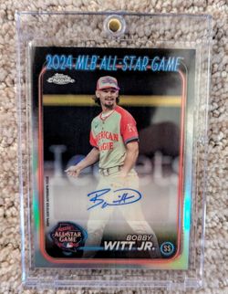 2024 Topps Chrome Update Bobby Witt Jr. All-Star Game Autographs ASGCA-BW