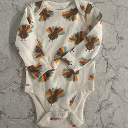 Turkey Print Bodysuit 