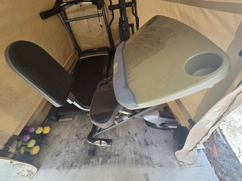 free work out bike desk