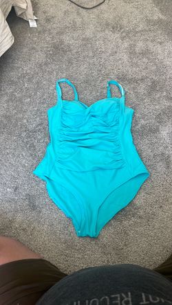 Ocean jewel turquoise one piece swimsuit size 16