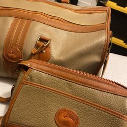 Dooney Bourke Purse With Free Duffle Bag