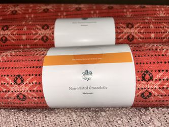 Wallpaper Brand New With Adhesive. 27ft X 3 Rolls