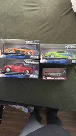 Fast and furious die cast cars