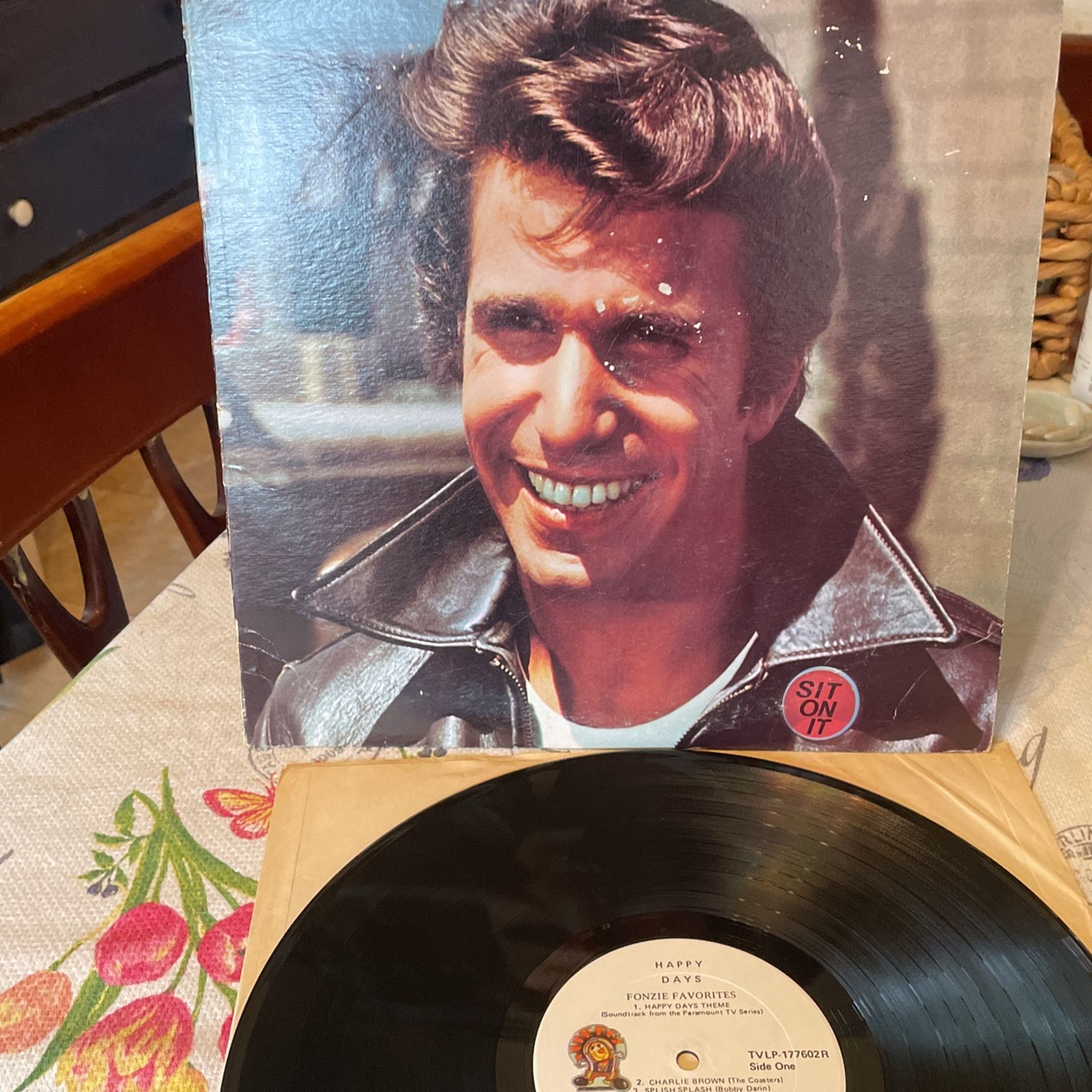 Happy Days, Fonzie Favorites! Vinyl Album.