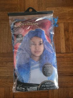 blue wig