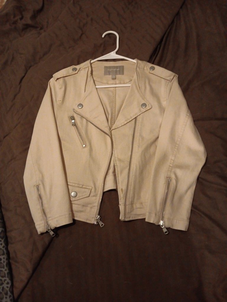 Cropped Jean Jacket