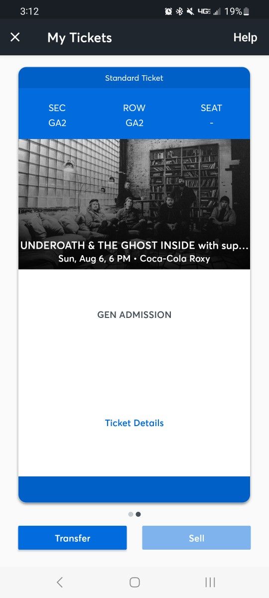 Underoath Tickets