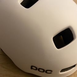 POC Crane Helmet Medium Large White Matte New