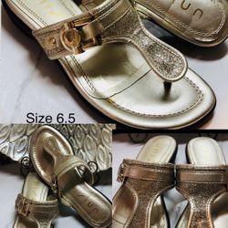 Unisa Sparkle Gladiator Sandals-Size 6.5 77064 Area Code