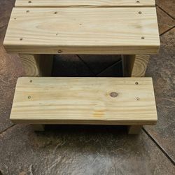 Wood Step Stool