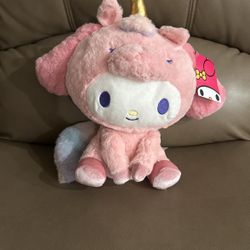 NEW My Melody Unicorn Plushie, My Melody By Sanrio, Unicorn My Melody Plush
