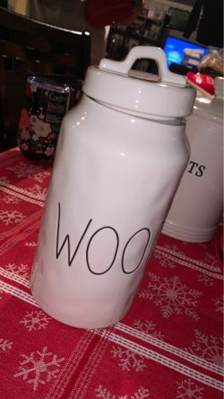 Rae Dunn Dog jar