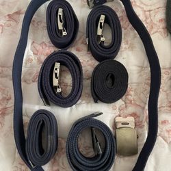 Military Belts Vintage 