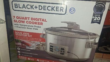 Black+Decker 7 Quart Digital Slow Cooker