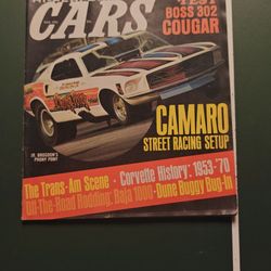 March 1970 - HI-PERFORMANCE CARS - Ford Mustang, Camaro, Cougar, Trans Am, Corvette