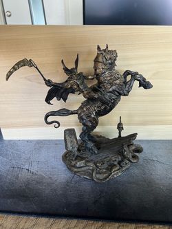 Death Dealer Metal Sculpture