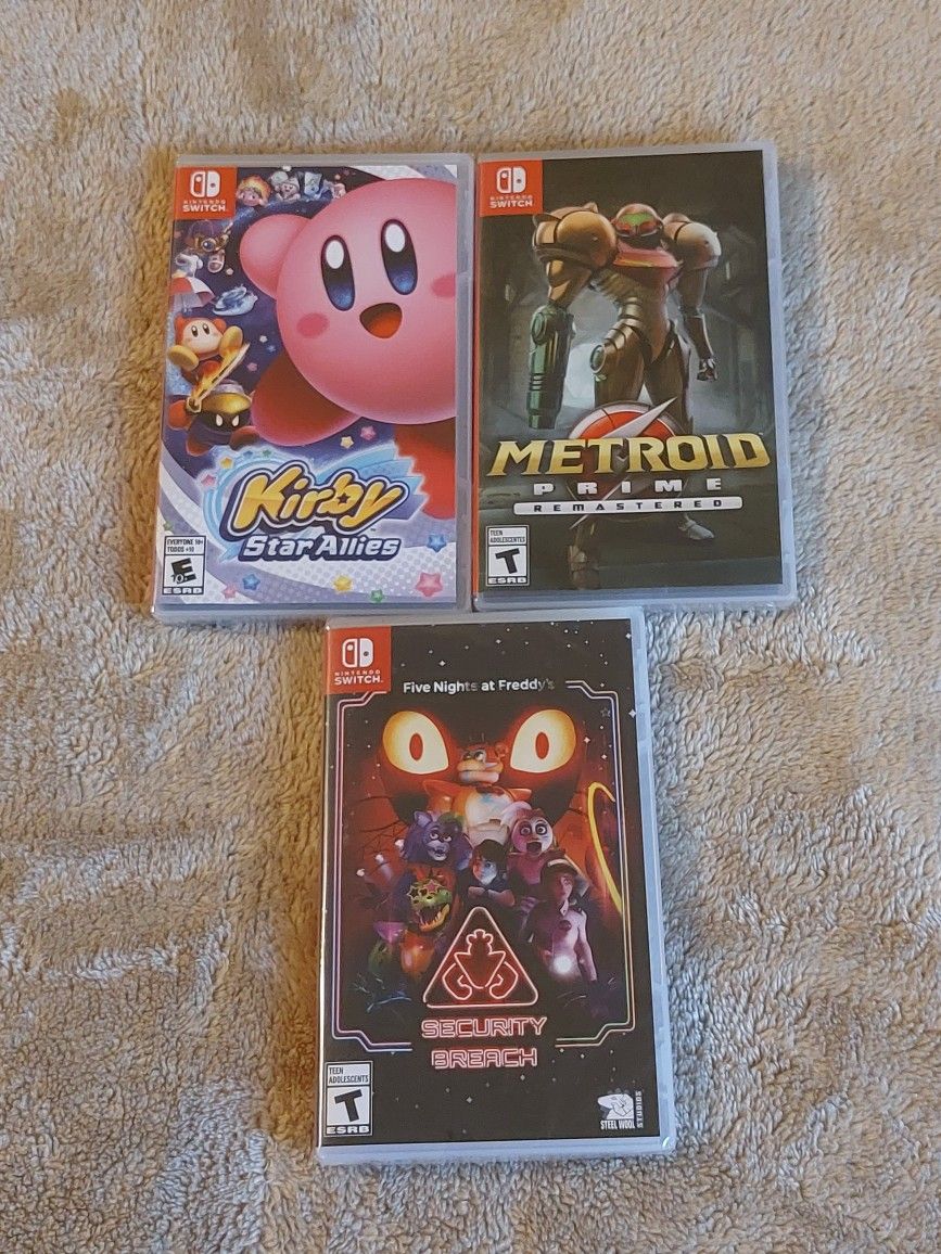 Nintendo Switch Games BRAND NEW