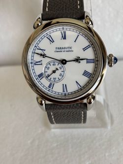 Farasute Needle Porcelain Seriers Automatic Mechanical Men's Watch Sapphire Stainless Steel