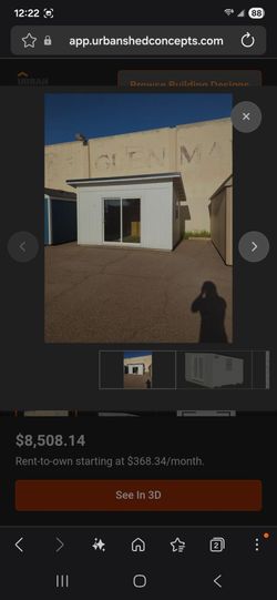 10x14 Backyard lean-to shed