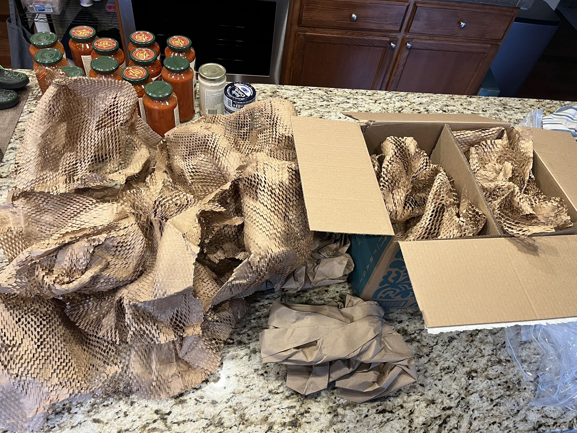 Box Of Free Paper For Protective Wrapping